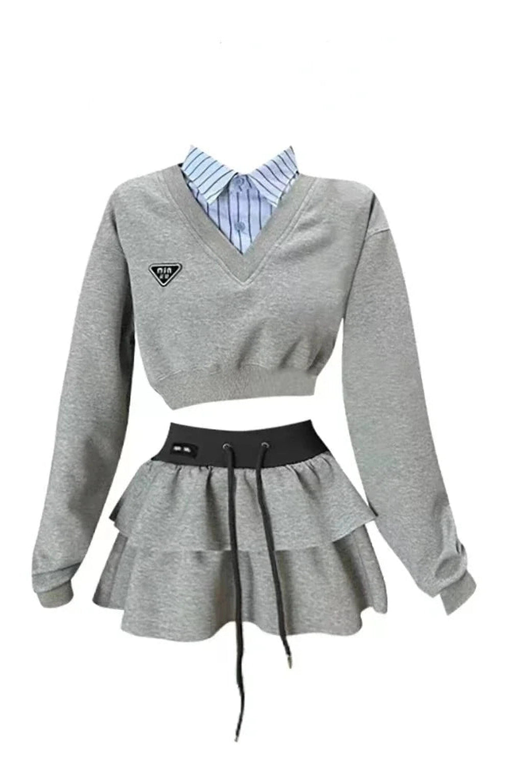 New Style Trends - Acubi Layered Ruffle Skirt Set - Outfit Ideas