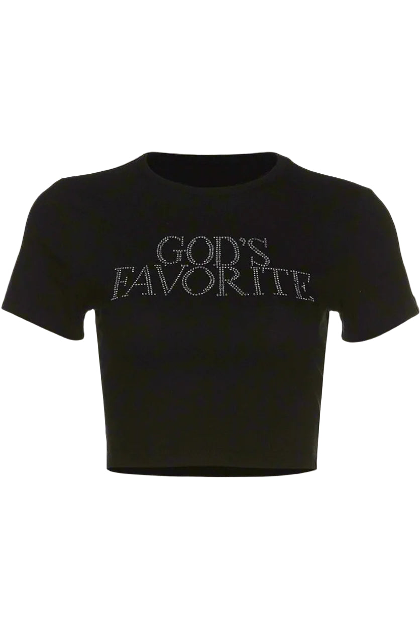 New Style Trends - Aesthetic Baddie Letter Rhinestone Crop Top - Outfit Ideas