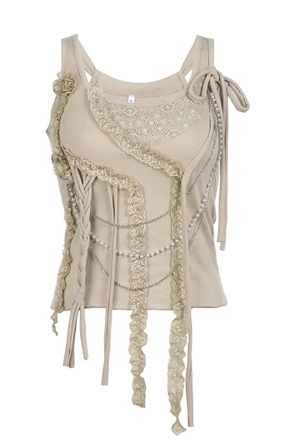 New Style Trends - Aesthetic Ballet Core Halter Top - Outfit Ideas