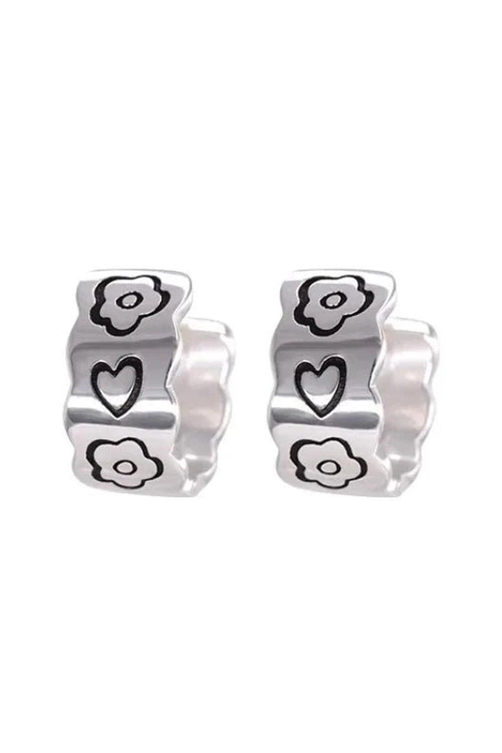 New Style Trends - Aesthetic Graffiti Wave Earrings - Outfit Ideas