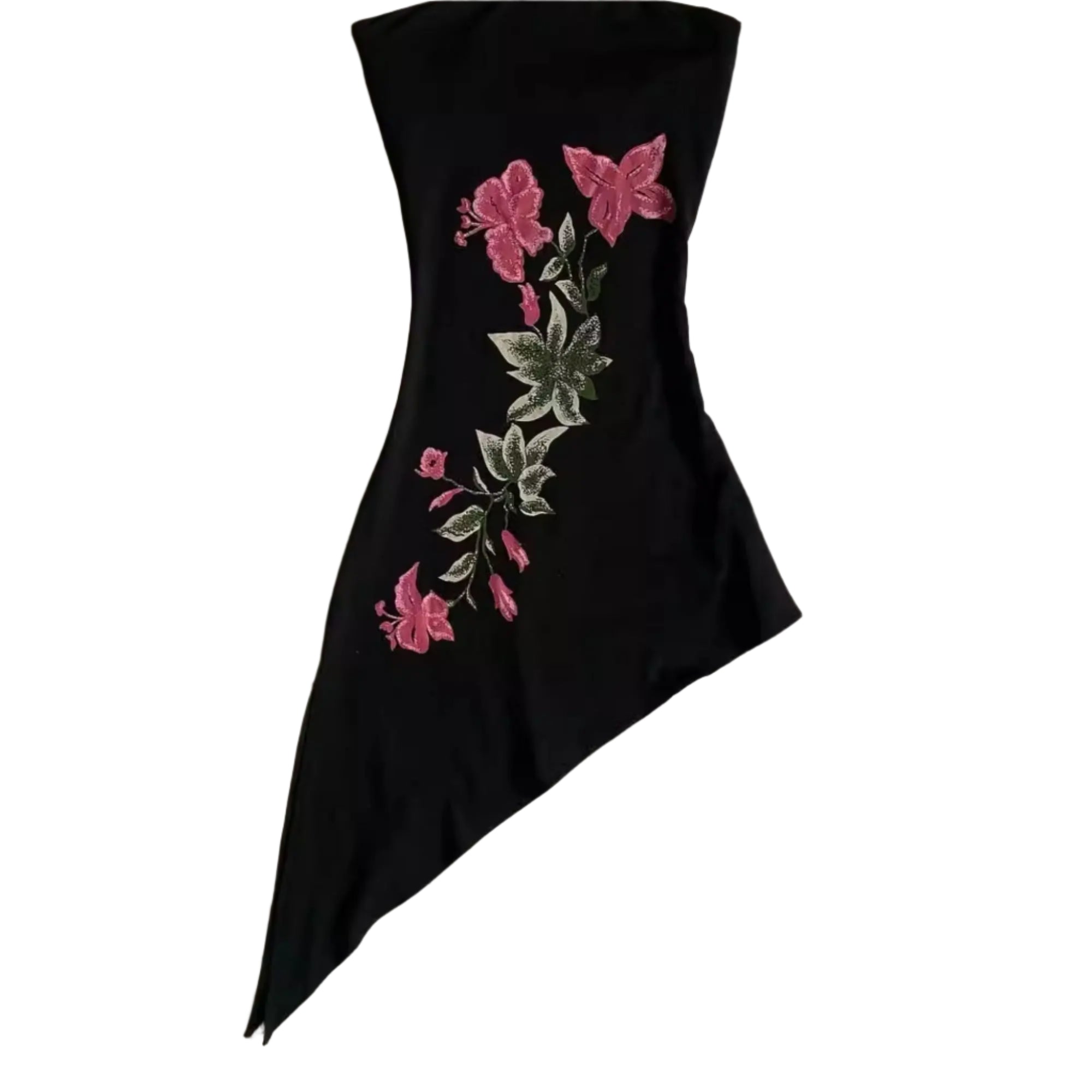 New Style Trends - Aesthetic Night Bloom Pointed Dress - Outfit Ideas