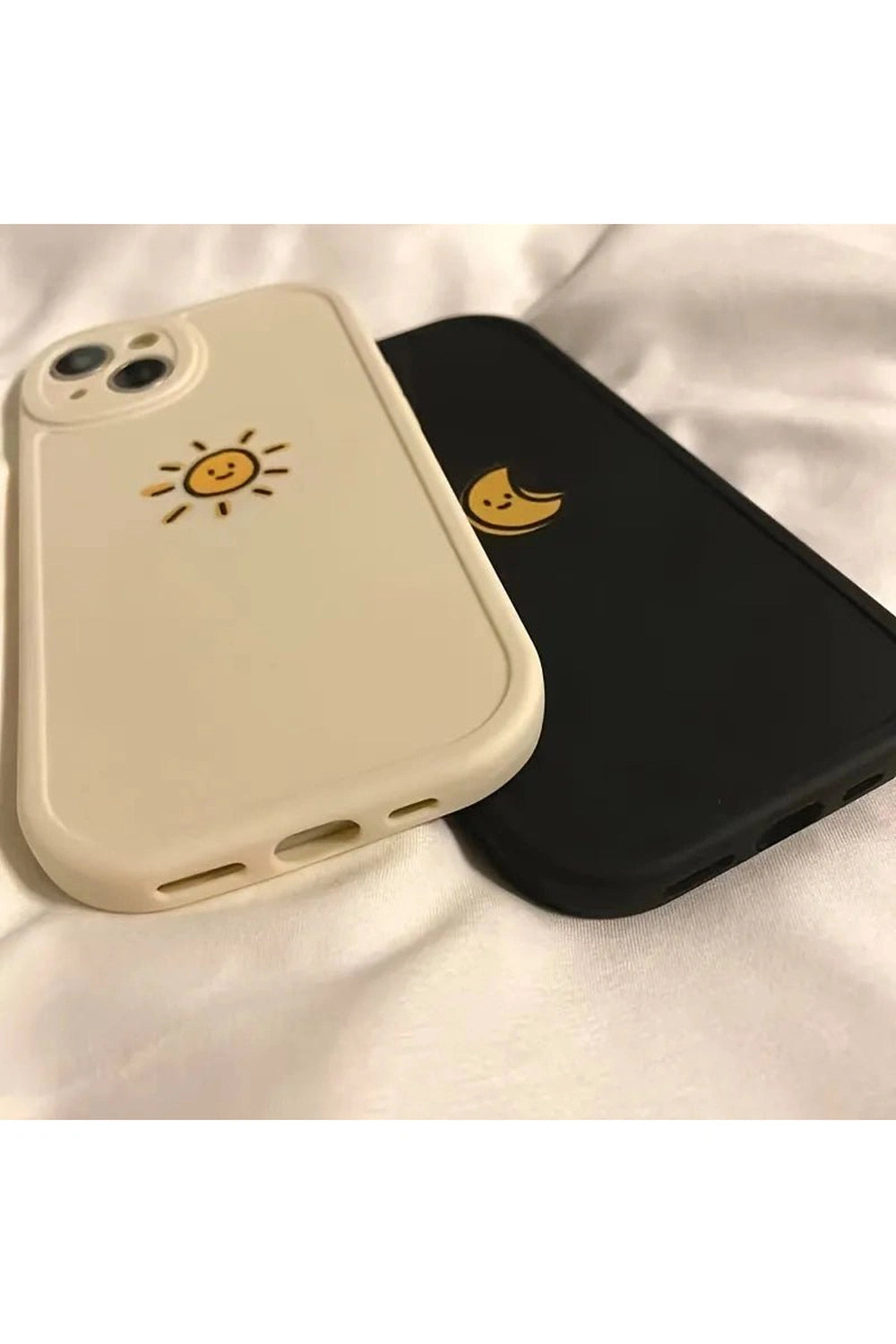 New Style Trends - Aesthetic Sun Moon iPhone Case - Outfit Ideas