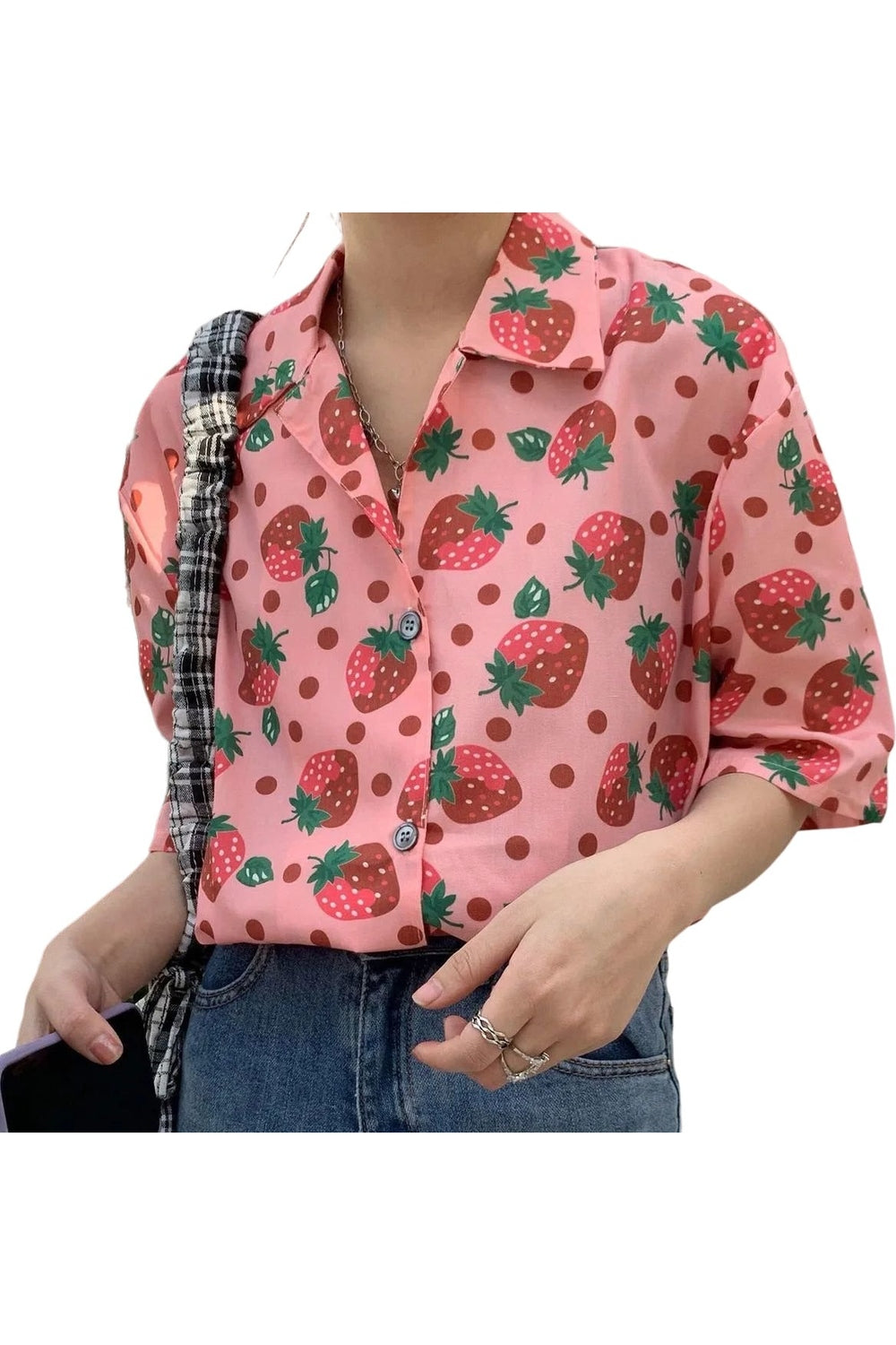 New Style Trends - Aesthetic Sweet Korean Print Shirt - Outfit Ideas