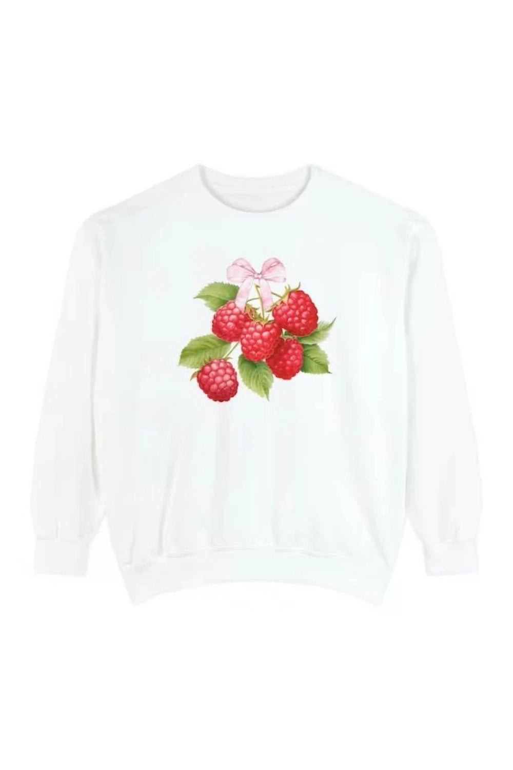 New Style Trends - Aesthetic Sweet Raspberry Delight Sweatshirt - Outfit Ideas