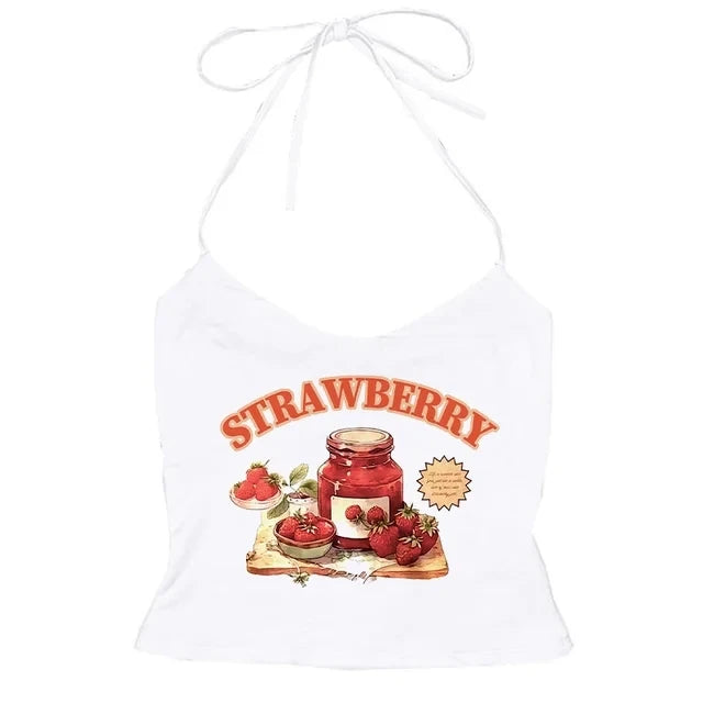 New Style Trends - Aesthetic Sweet Strawberry Jam Top - Outfit Ideas