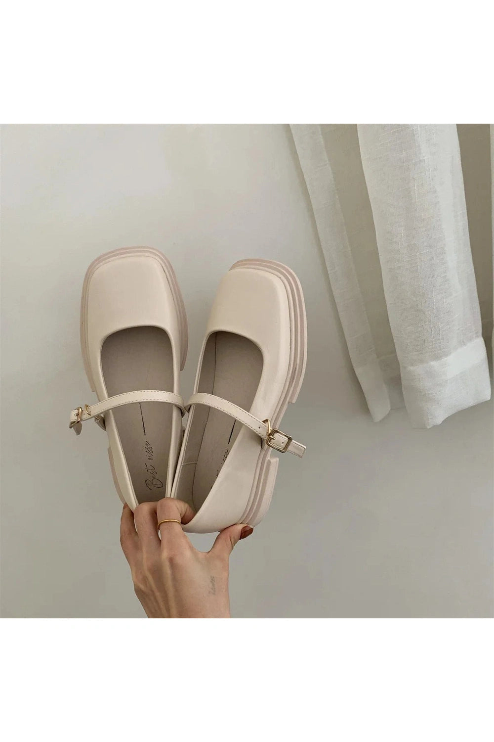 New Style Trends - Aesthetic Thick Heels Mary Jane Shoes - Outfit Ideas