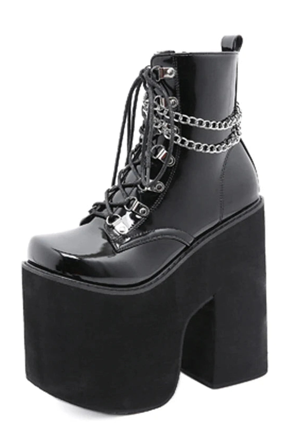 New Style Trends - Alt Autumn Buckle Strap Combat Boots - Outfit Ideas