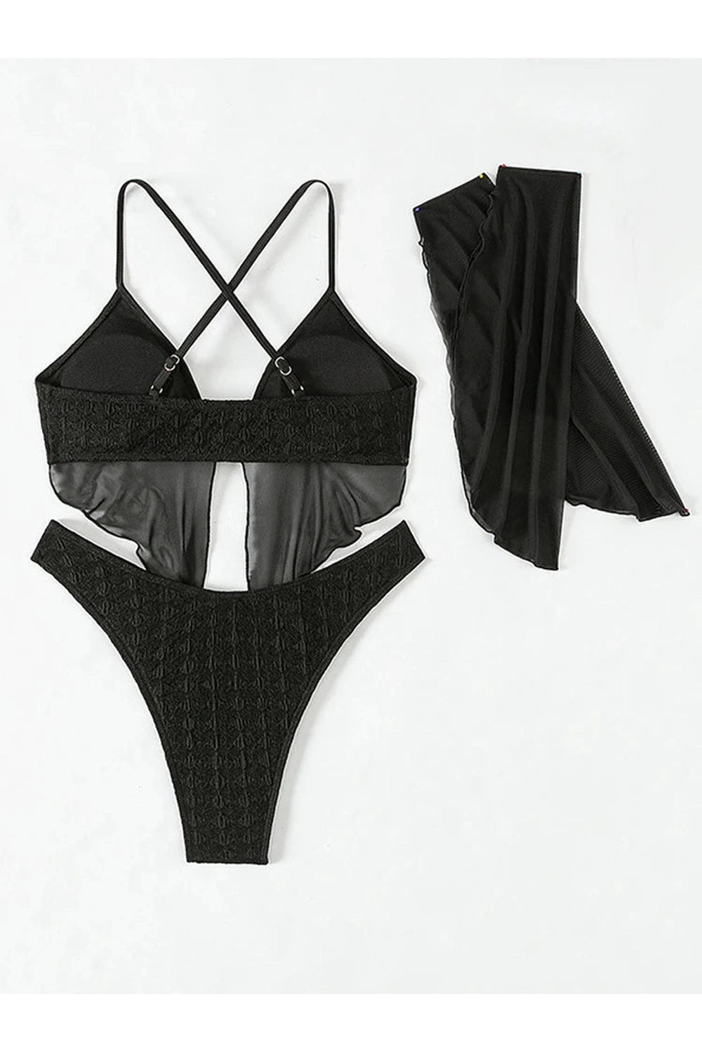 New Style Trends - Alt Black Mesh Bikini Set - Outfit Ideas