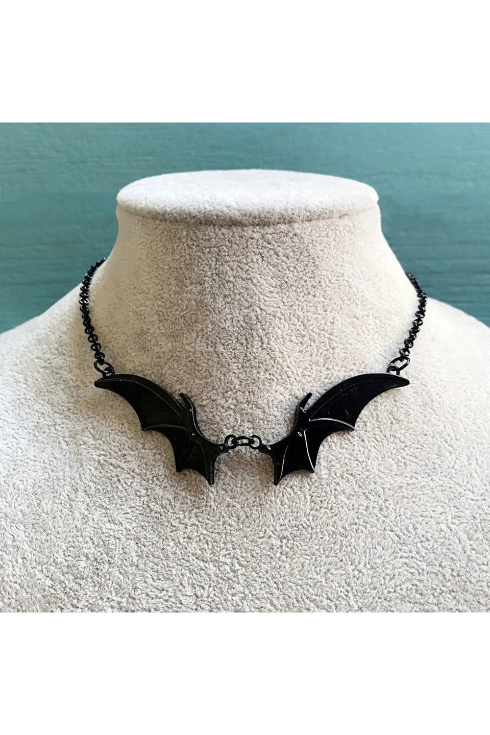 New Style Trends - Alt Goth Midnight Bat Wing Necklace - Outfit Ideas