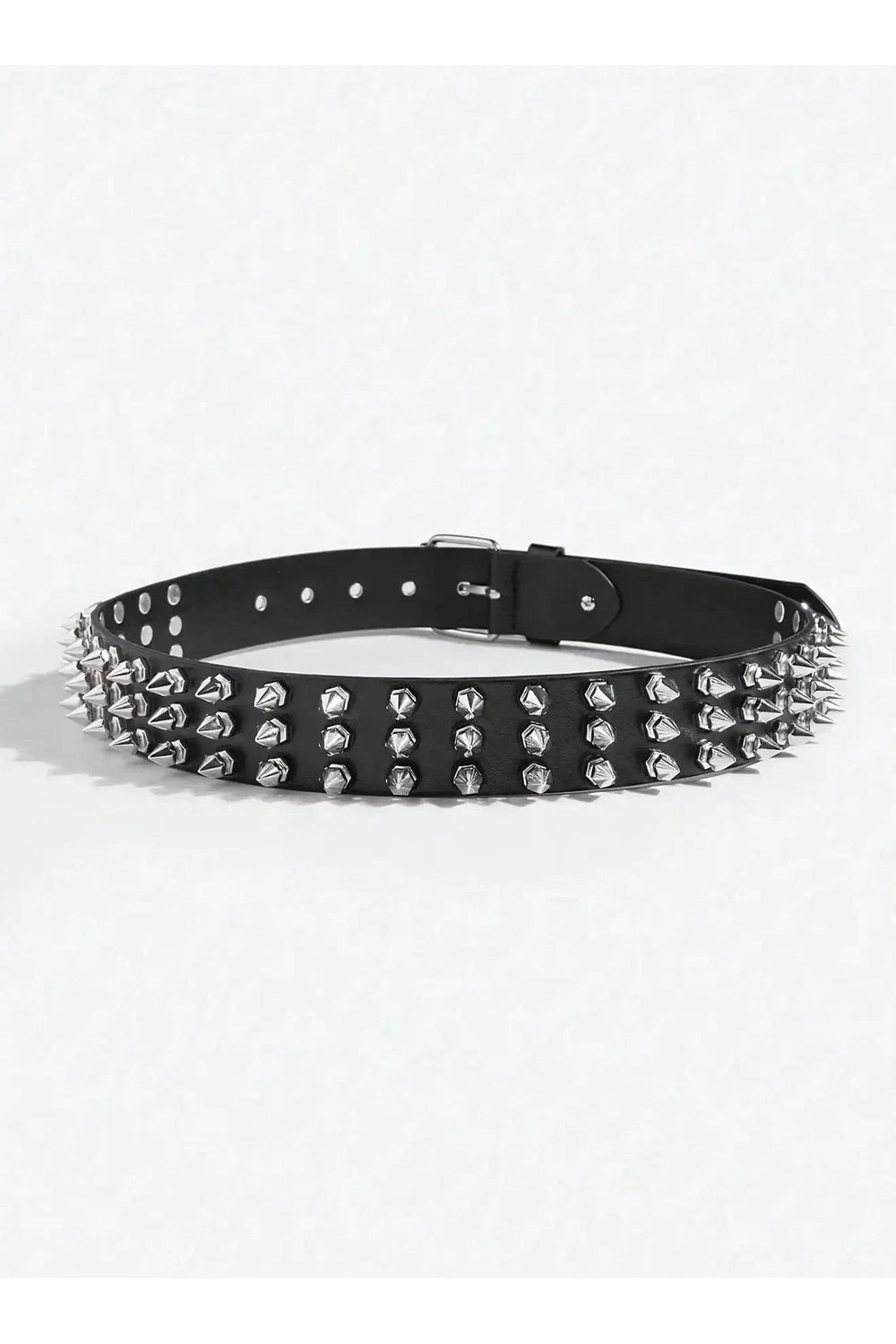 New Style Trends - Alt Punk Hardcore Spiked Studded Belt - Outfit Ideas