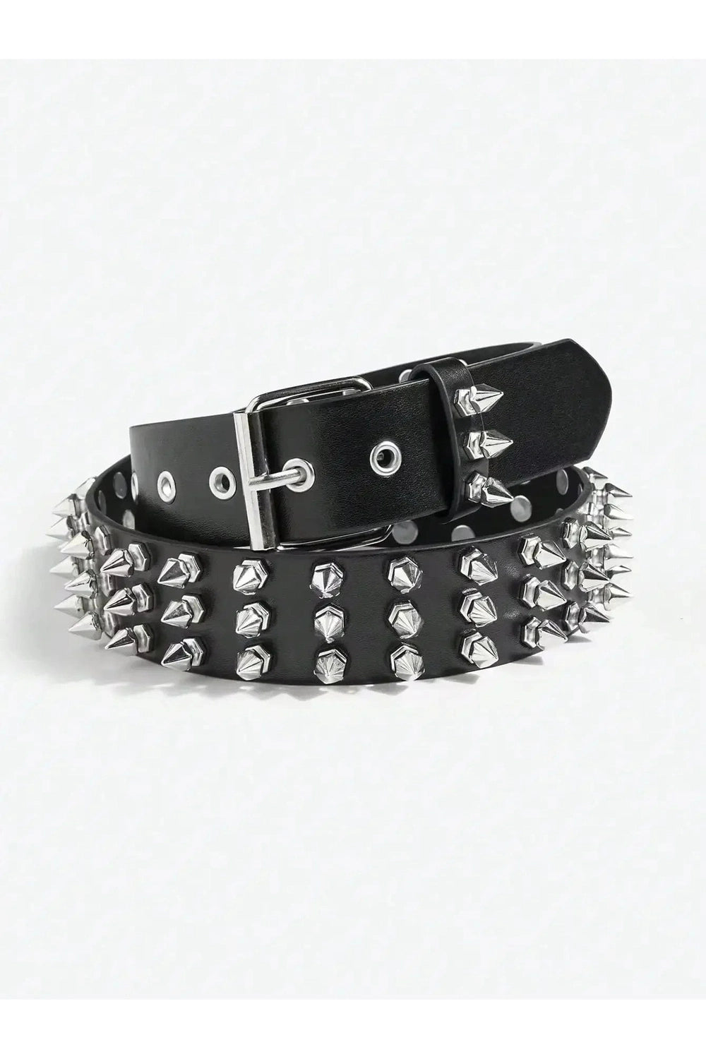 New Style Trends - Alt Punk Hardcore Spiked Studded Belt - Outfit Ideas