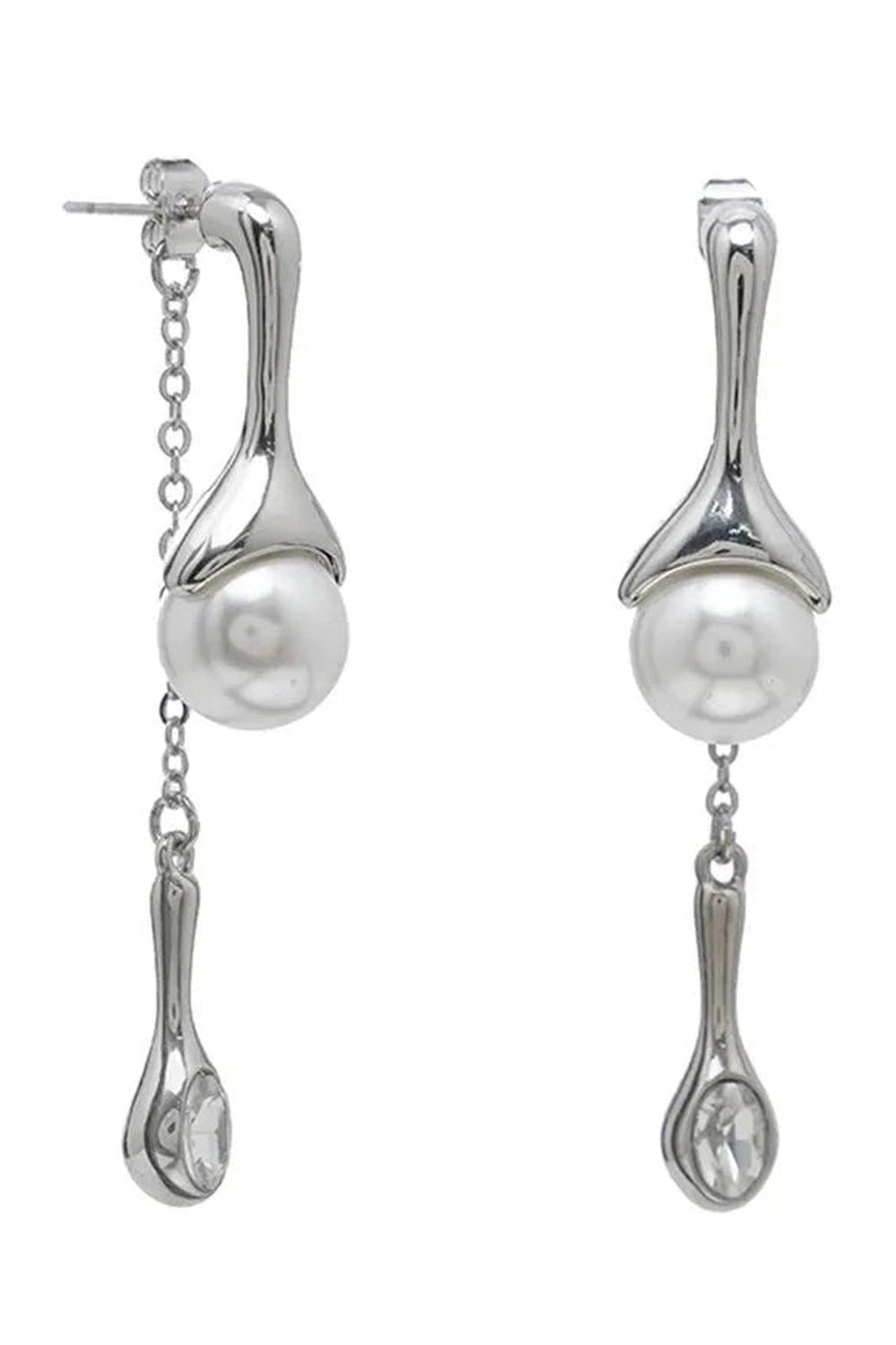 New Style Trends - Alt Punk Pearl Tassel Drop Earrings - Outfit Ideas