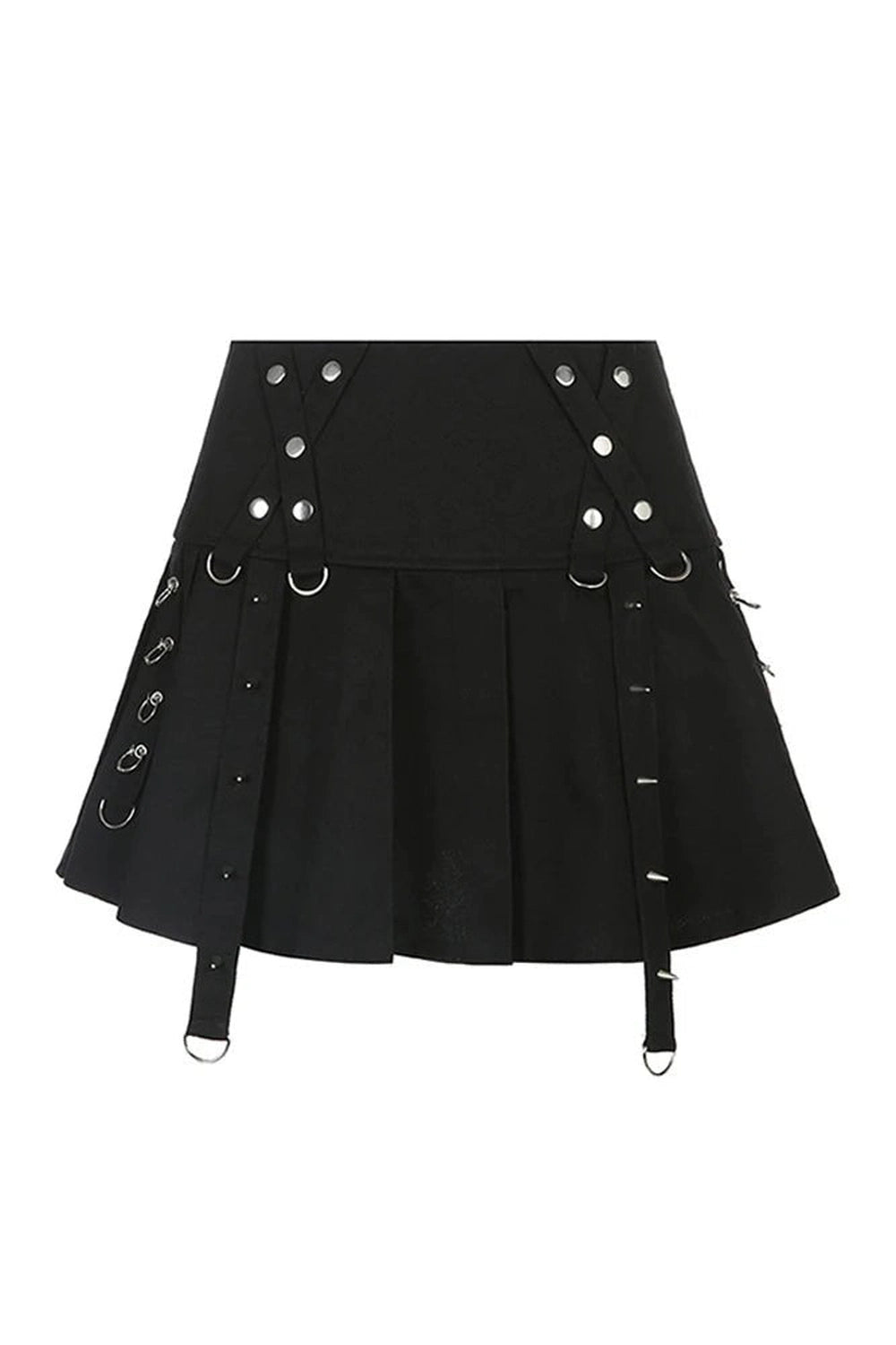 New Style Trends - Alt Style Pleated Mini Skirt - Outfit Ideas