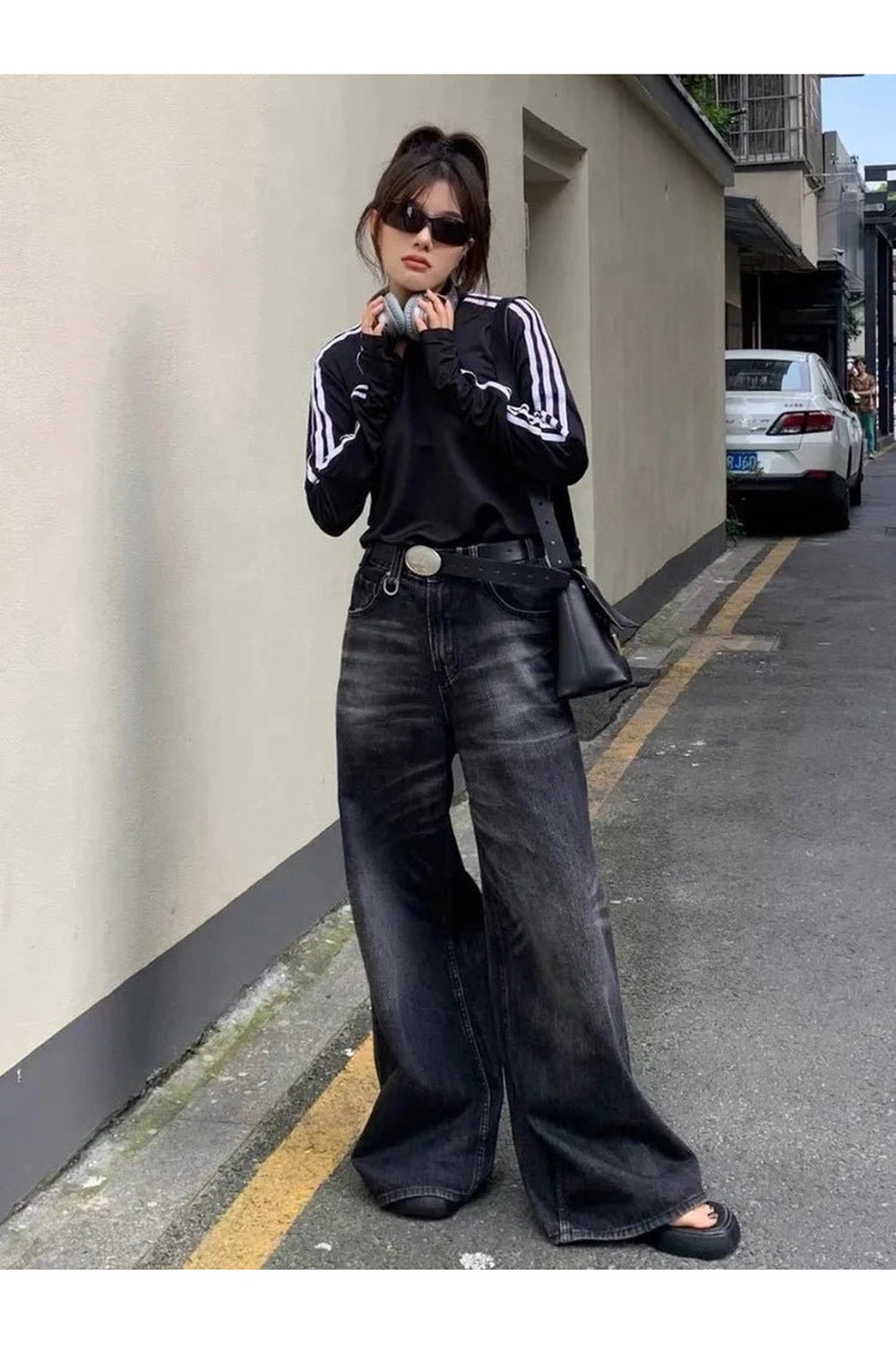 New Style Trends - Alt Y2K Black Jeans - Outfit Ideas