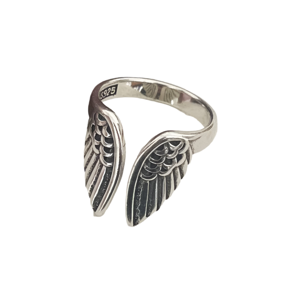 New Style Trends - Angelcore Wing Spirit Ring - Outfit Ideas