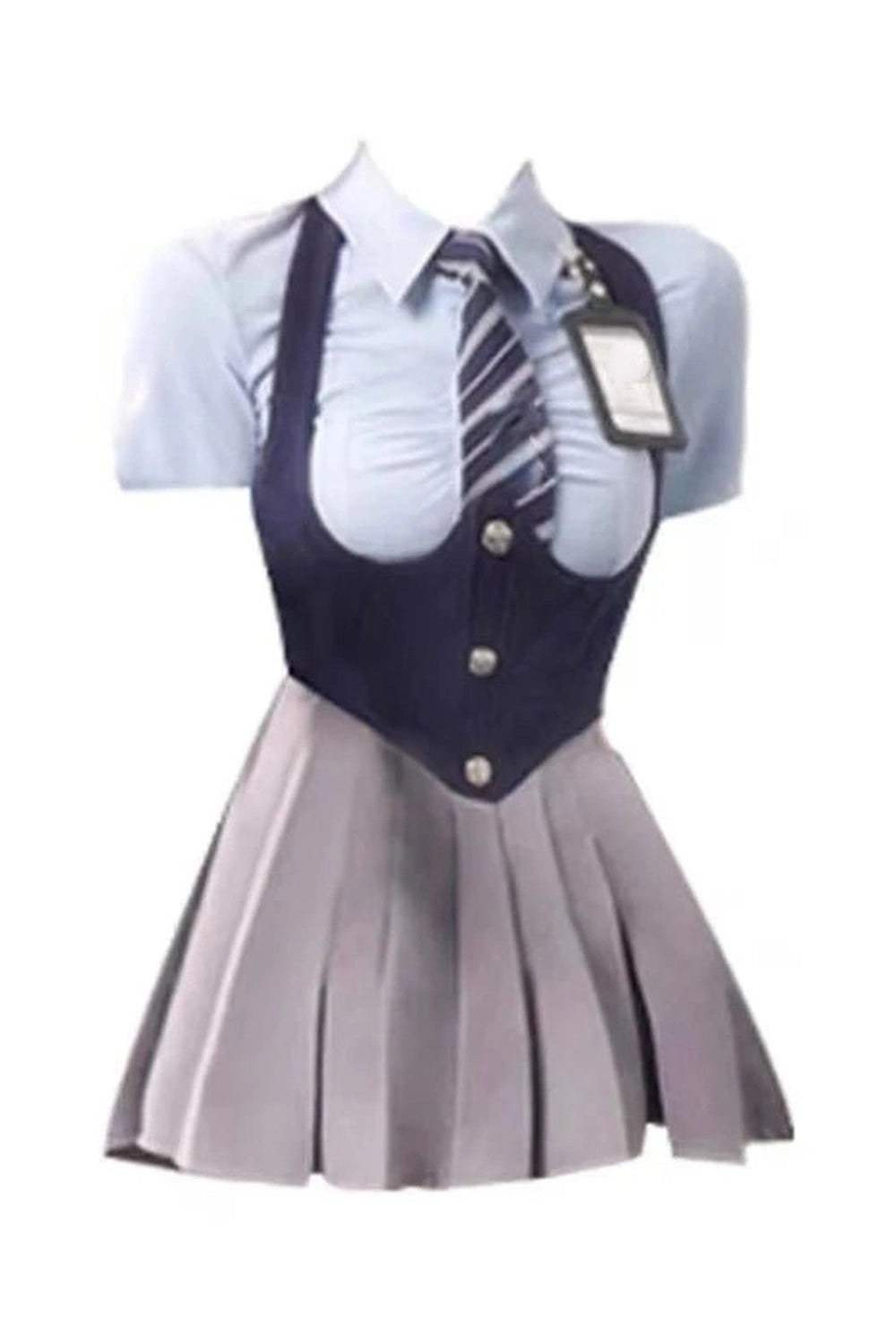 New Style Trends - Autumn College Uniform Set Shirt - Outfit Ideas