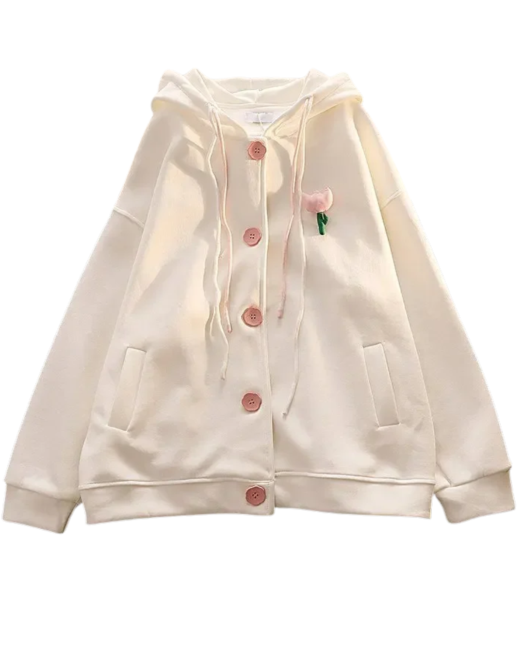 New Style Trends - Blush Bloom Button Kawaii Jacket - Outfit Ideas
