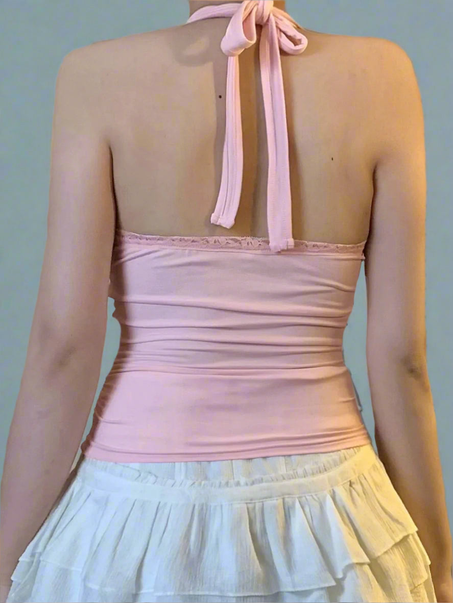 New Style Trends - Blush Bloom Coquette Lace Top - Outfit Ideas