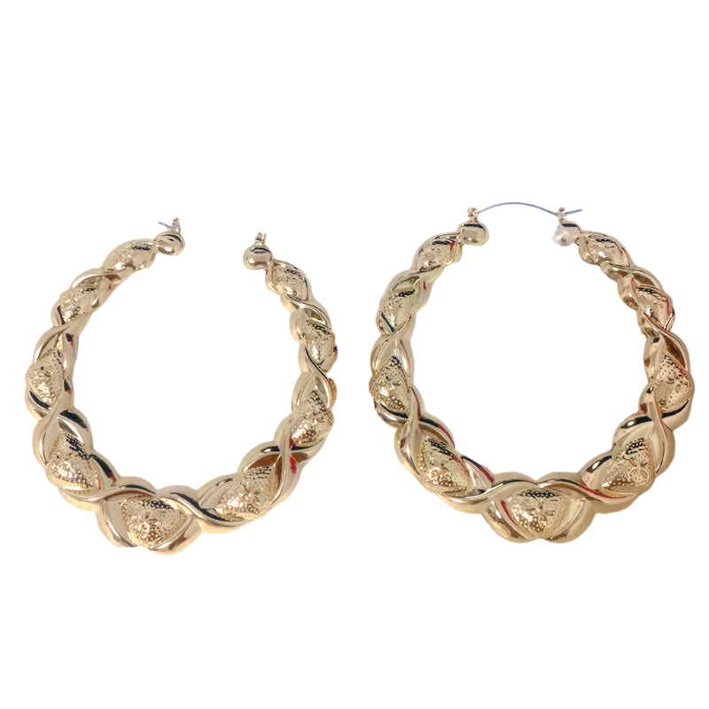 New Style Trends - Bold Luxe Braided Aesthetic Earrings - Outfit Ideas
