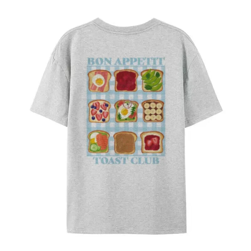 New Style Trends - Bon Appétit Toast Cute T-Shirt - Outfit Ideas