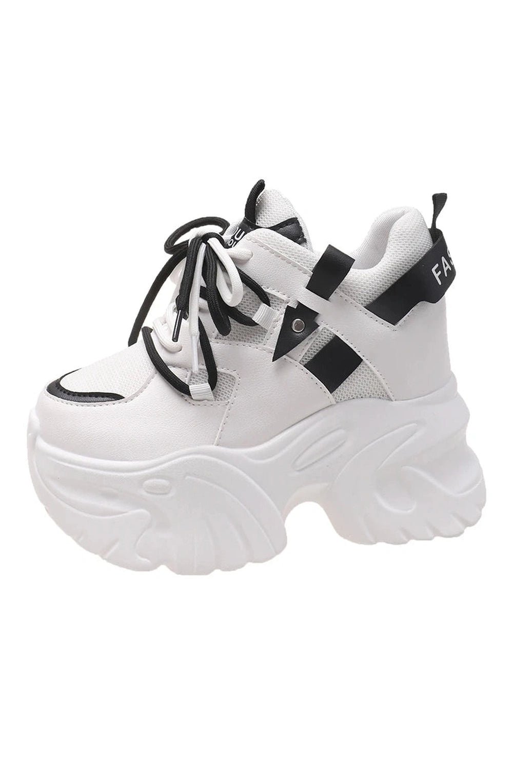 New Style Trends - Bubblegum Chunky Edgy Platform Sneakers - Outfit Ideas