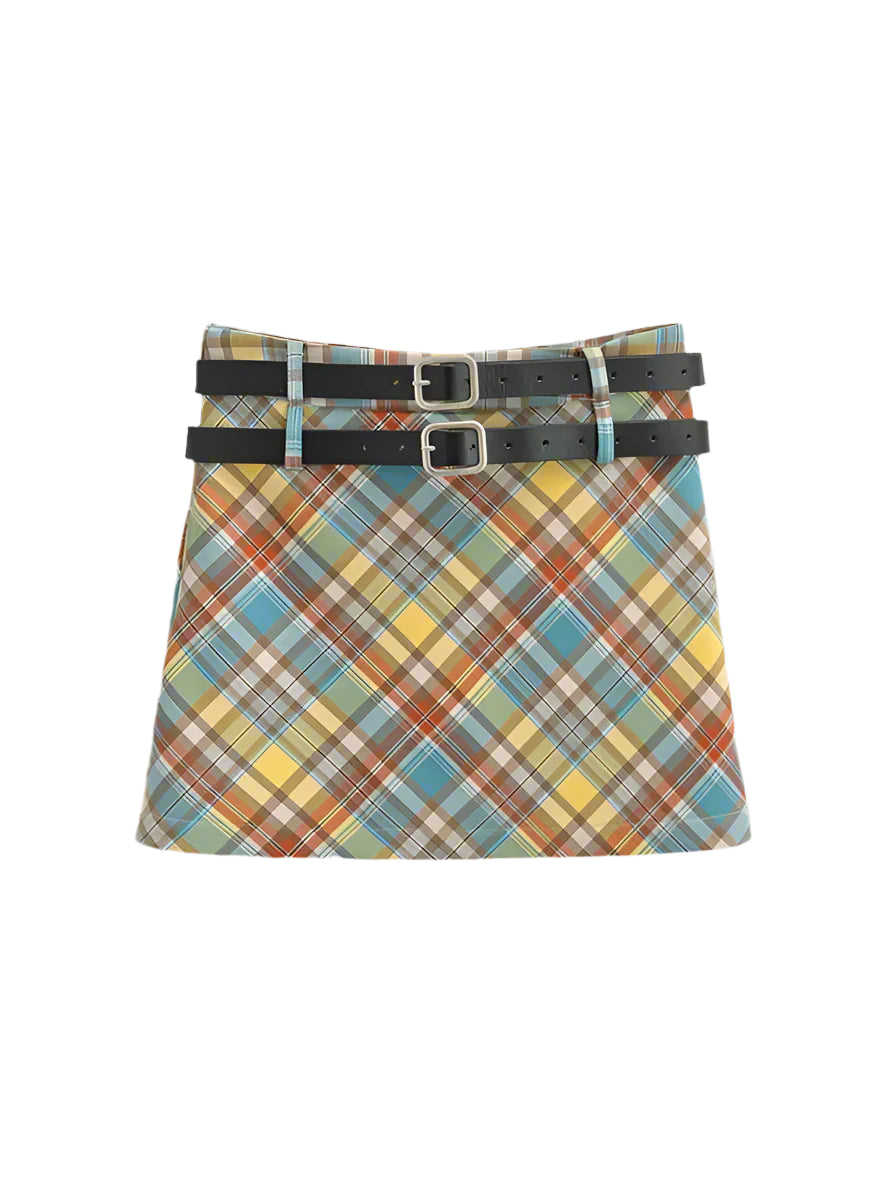 New Style Trends - Buckle Retro Skirt - Outfit Ideas