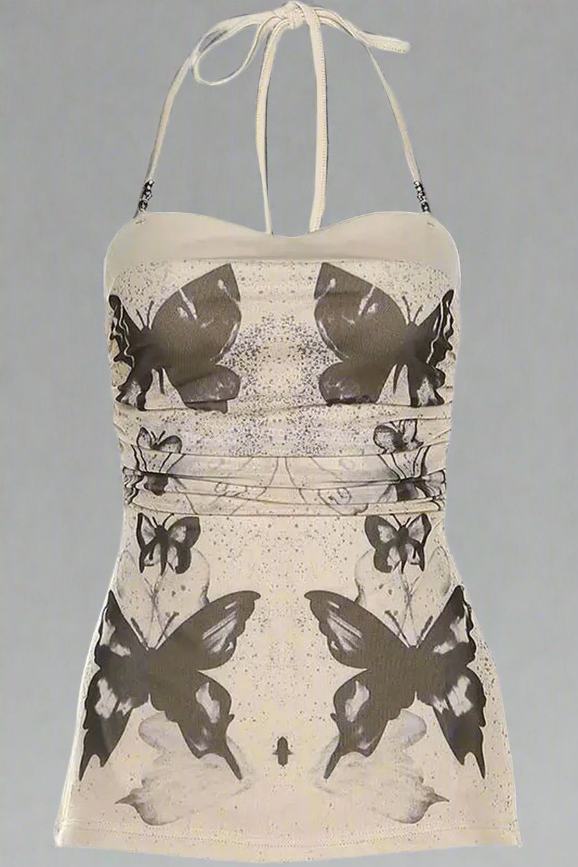 New Style Trends - Butterfly Bandage  Top - Outfit Ideas