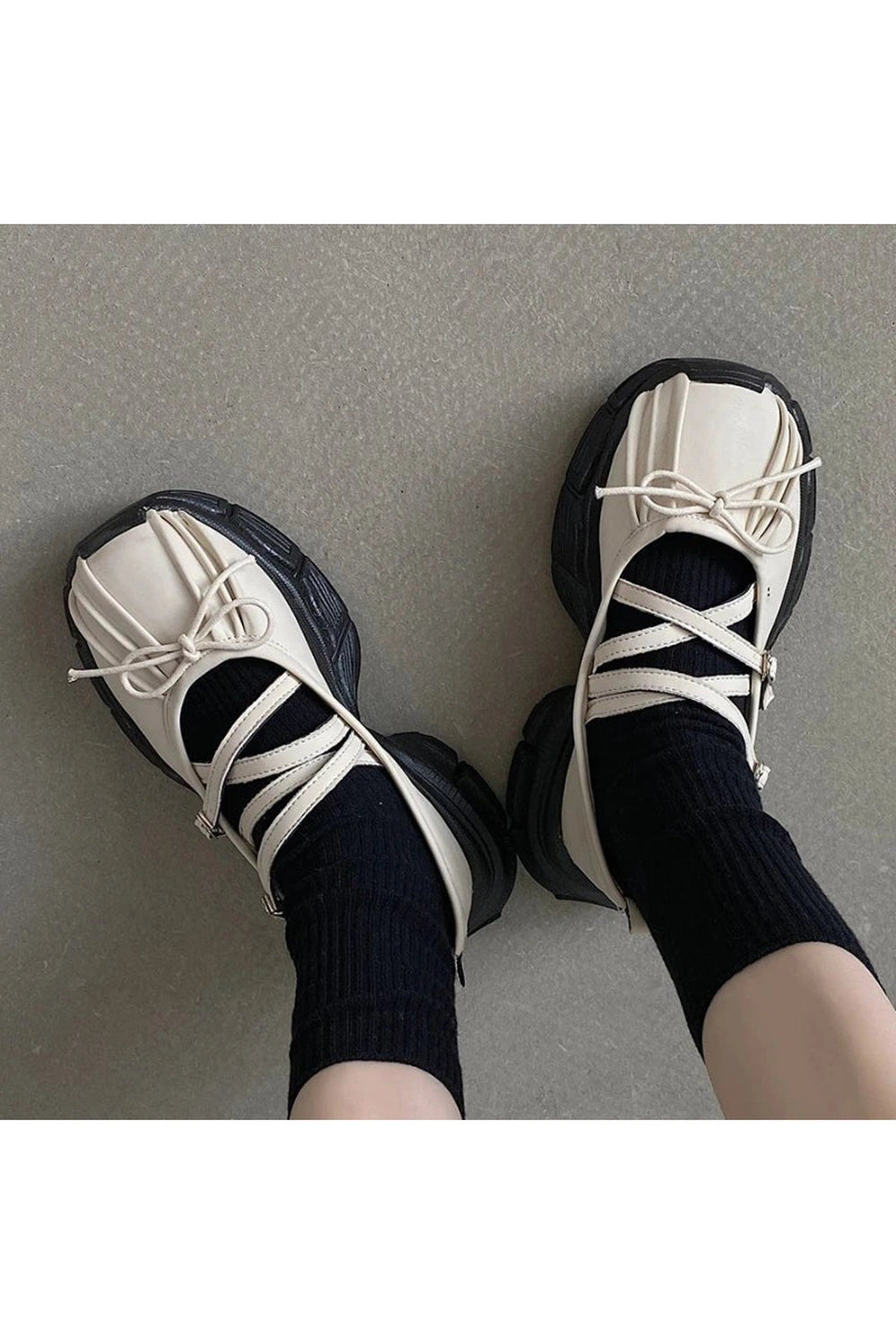 New Style Trends - Butterfly Knot Platform Shoes - Outfit Ideas