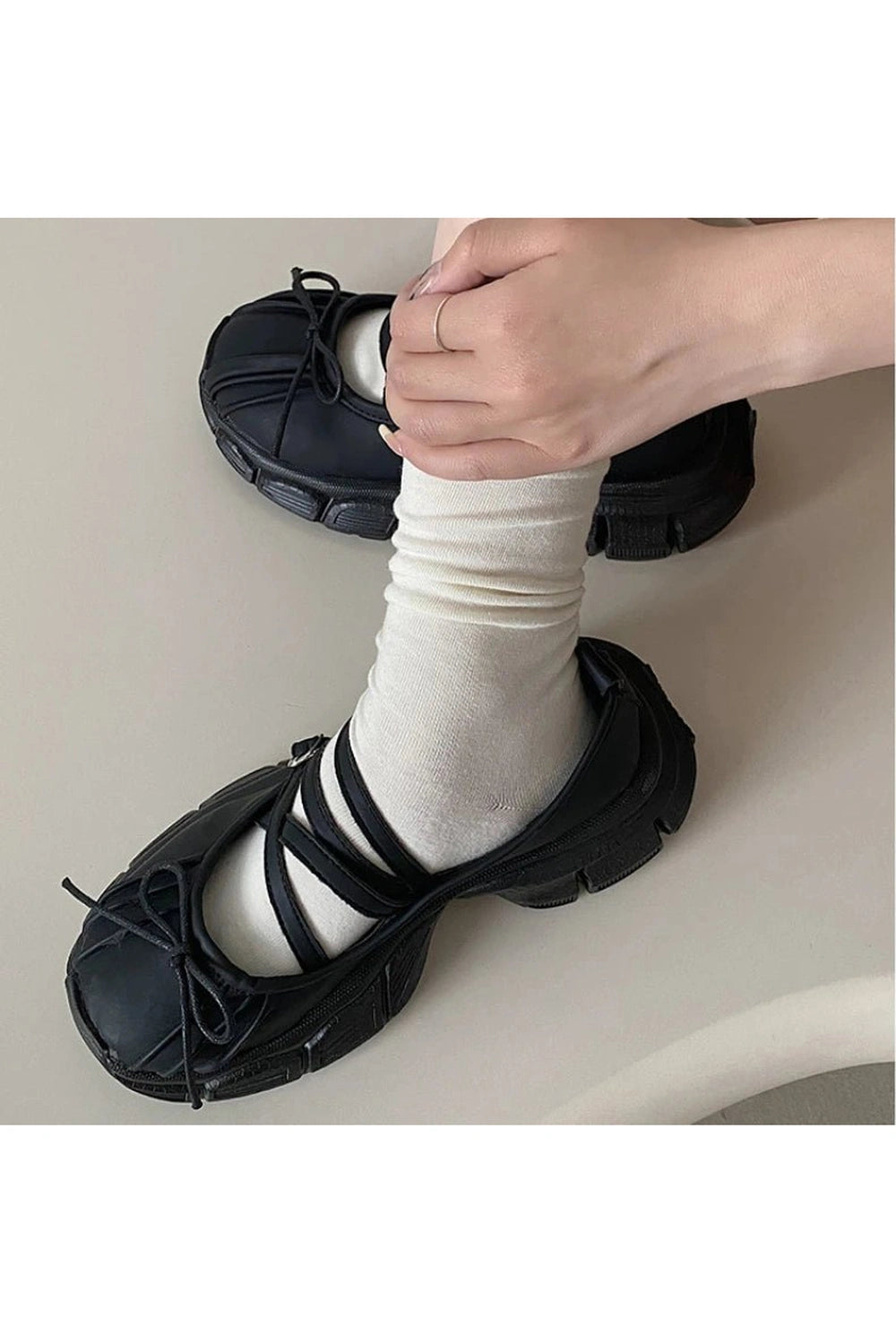 New Style Trends - Butterfly Knot Platform Shoes - Outfit Ideas
