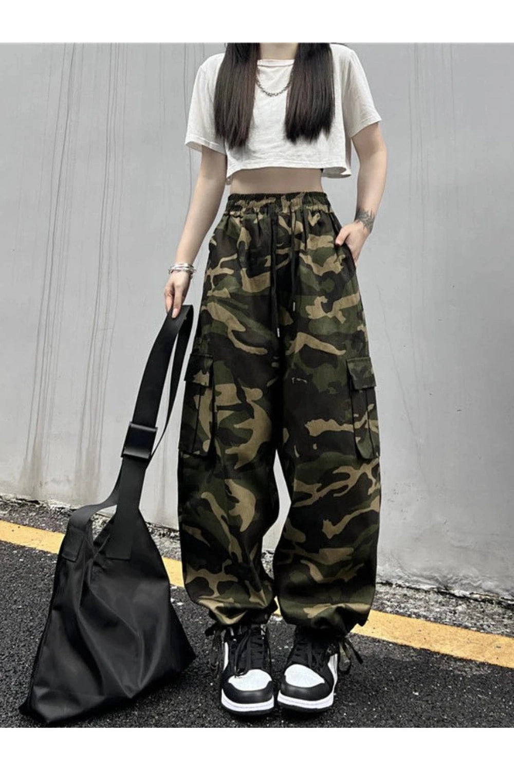 New Style Trends - Camouflage Cargo Summer Pants - Outfit Ideas