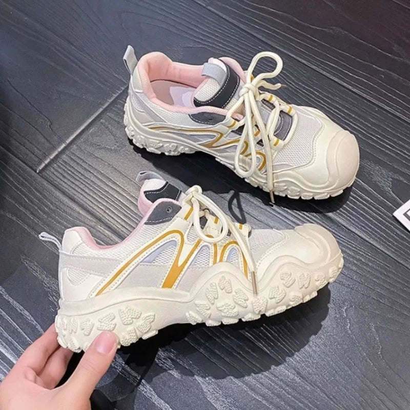 New Style Trends - Candy Trek Urban Edgy Sneakers - Outfit Ideas