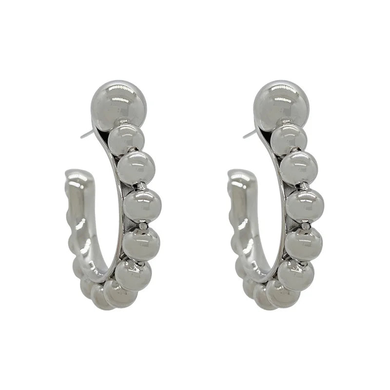 New Style Trends - Celestial Bubble Hoop Aesthetic Earrings - Outfit Ideas