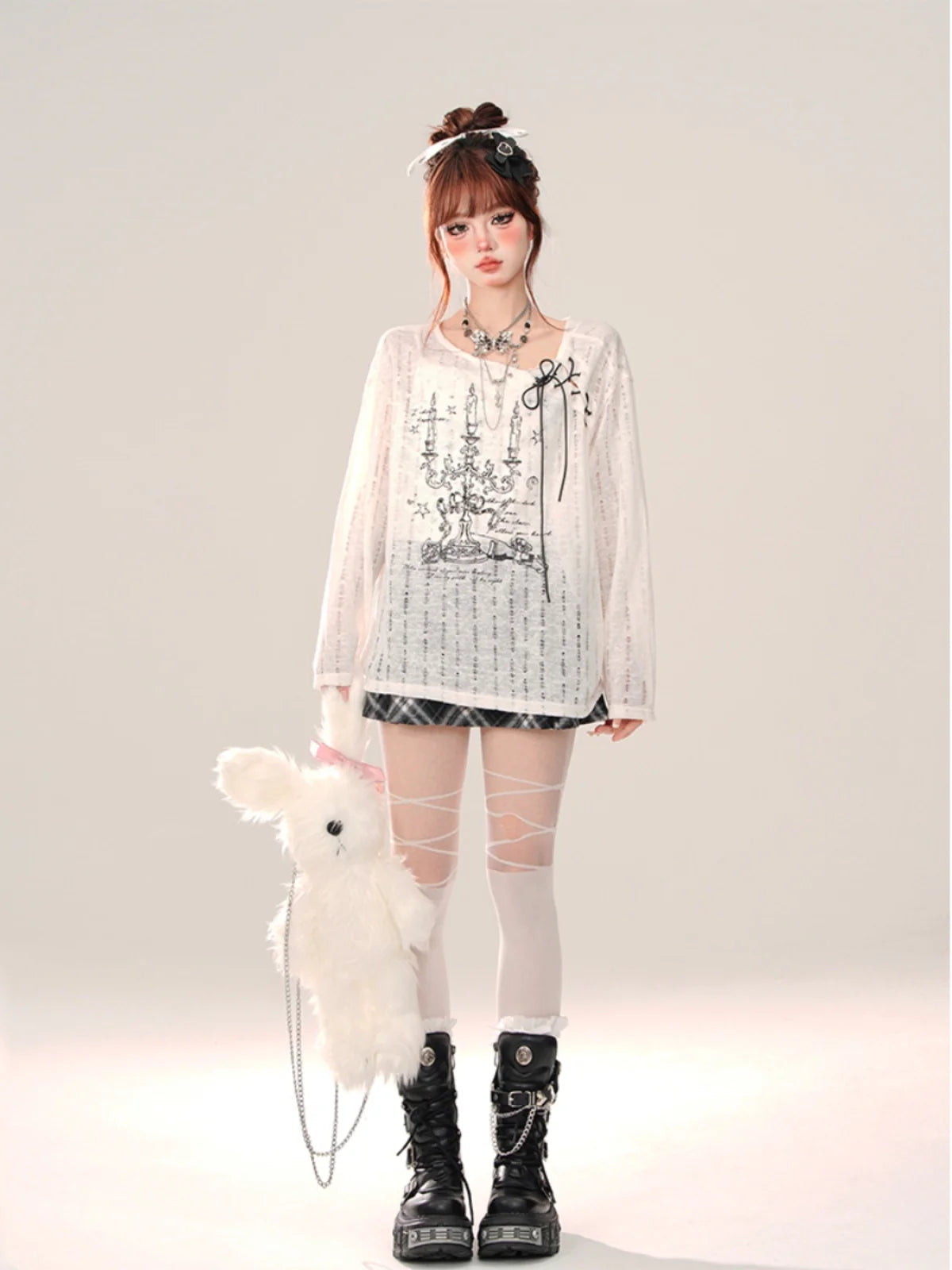 New Style Trends - Chandelier Dreams Layered Edge Long Sleeve Top - Outfit Ideas