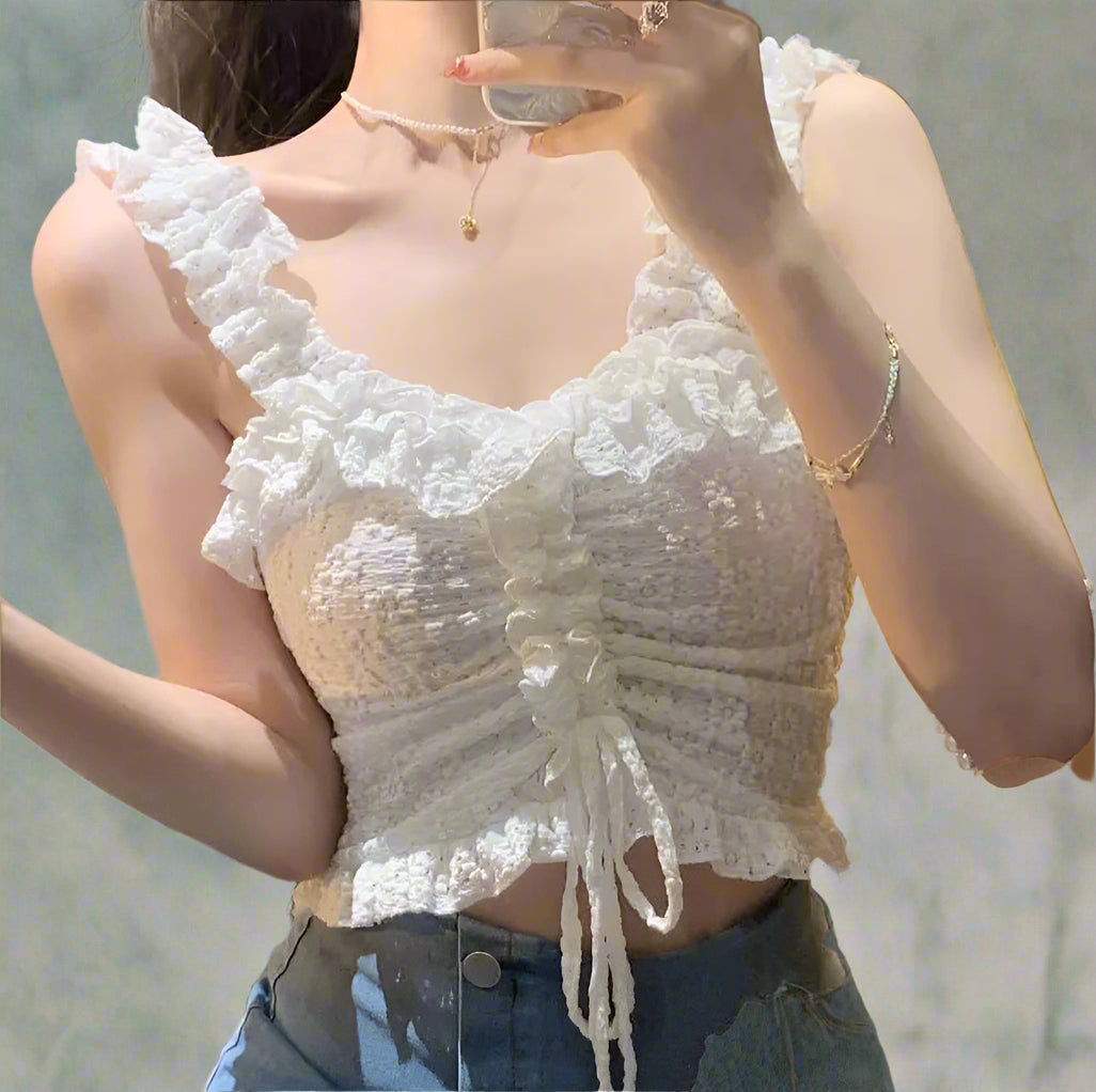 New Style Trends - Chic Summer Crop Top - Outfit Ideas