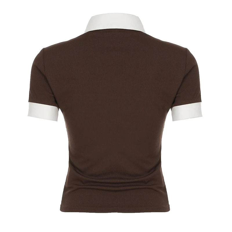 New Style Trends - Choco College Layer Top - Outfit Ideas