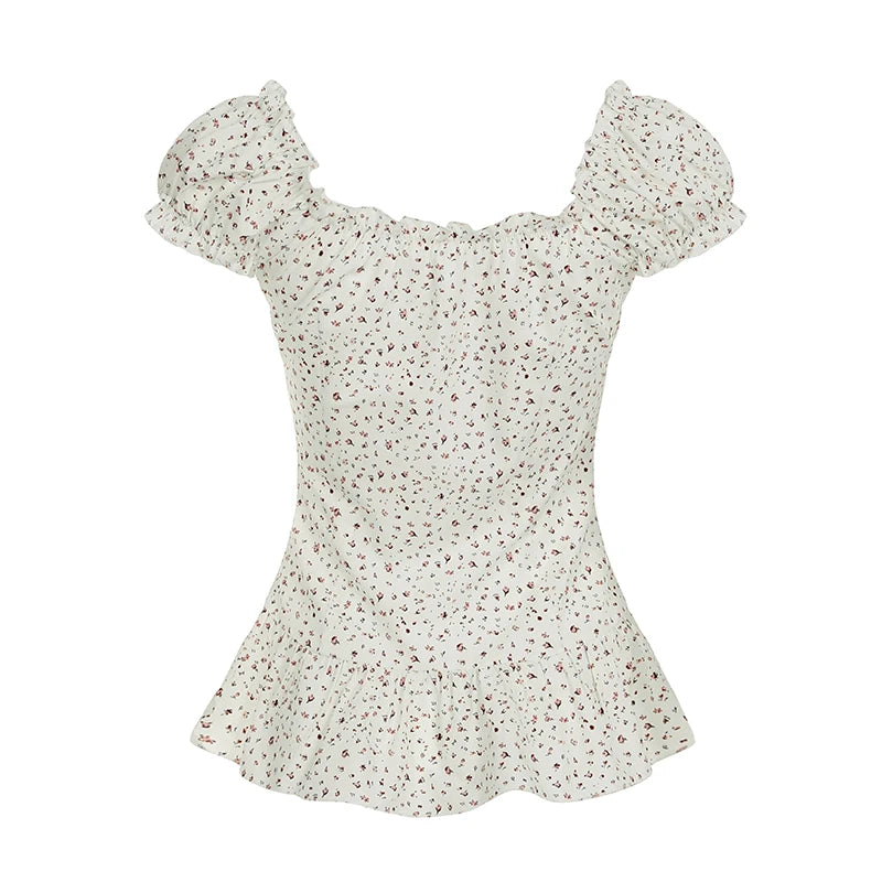 New Style Trends - Coquette Antique Rose Lace Corset Shirt - Outfit Ideas