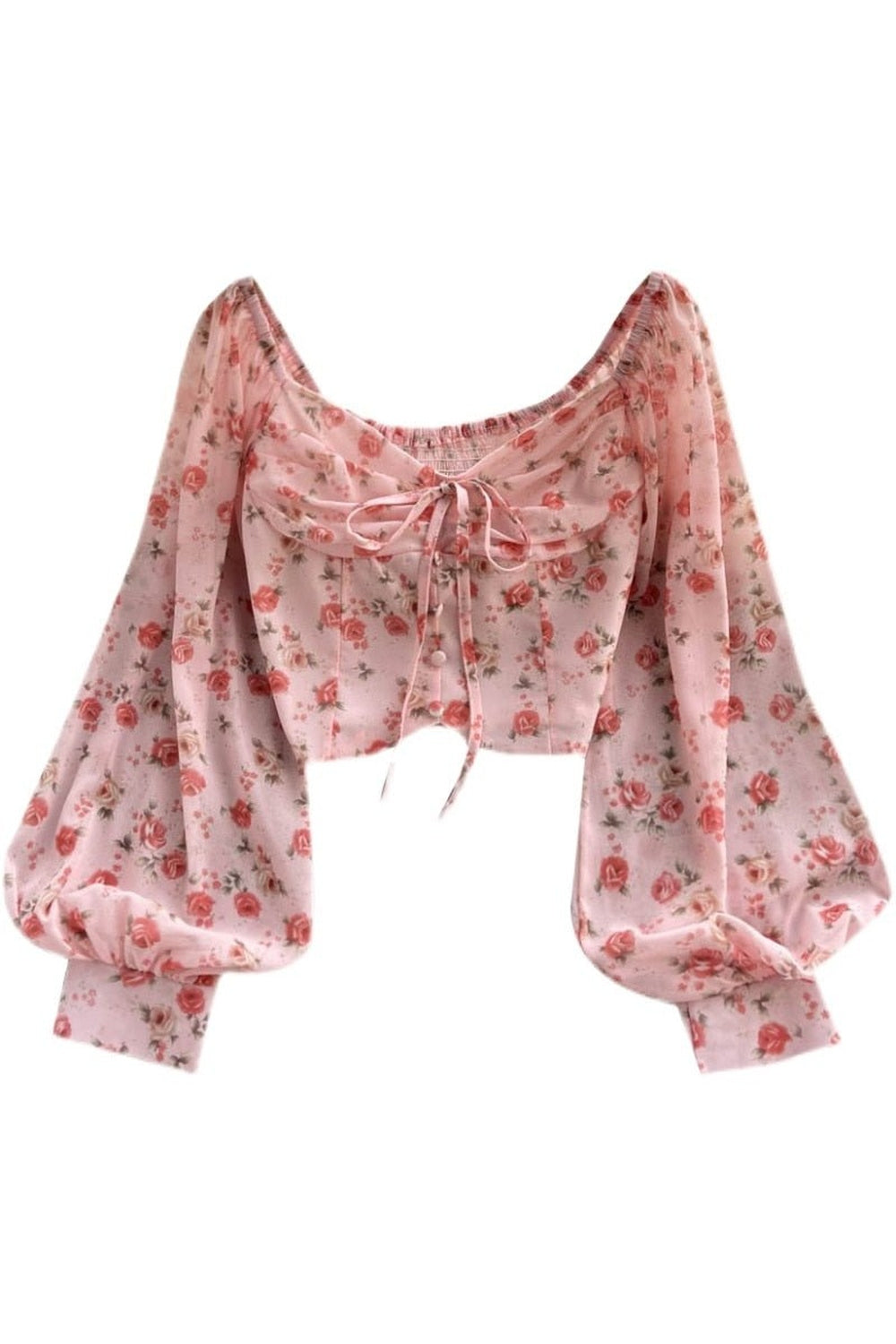 New Style Trends - Coquette Bohemian Floral Blouse - Outfit Ideas