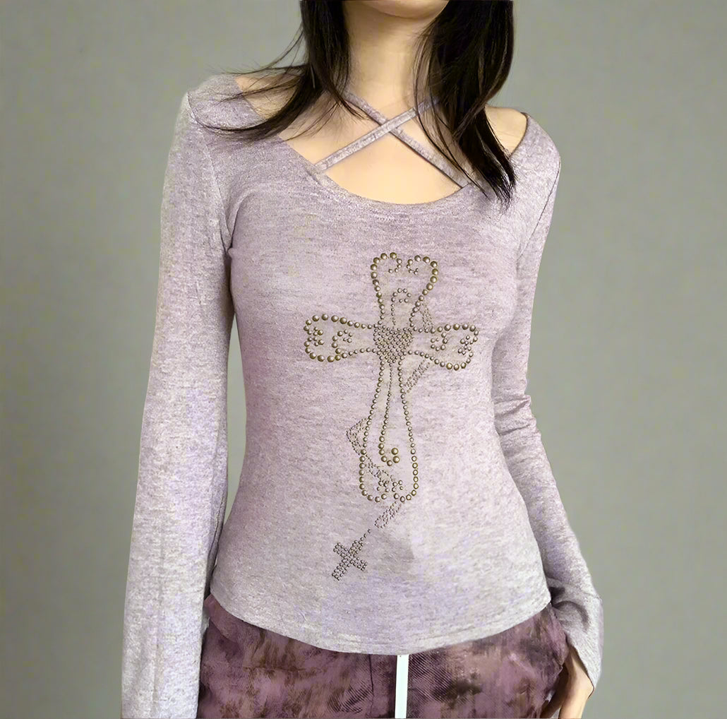 New Style Trends - Coquette Crisscross Faith Top - Outfit Ideas
