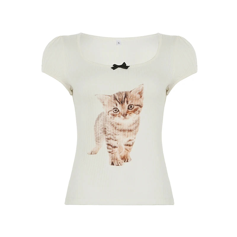 New Style Trends - Cute Soft Whiskers Ribbed Top - Outfit Ideas
