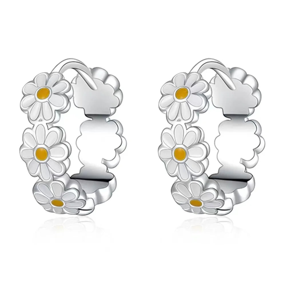 New Style Trends - Daisy Chain Mood Aesthetic Earrings - Outfit Ideas