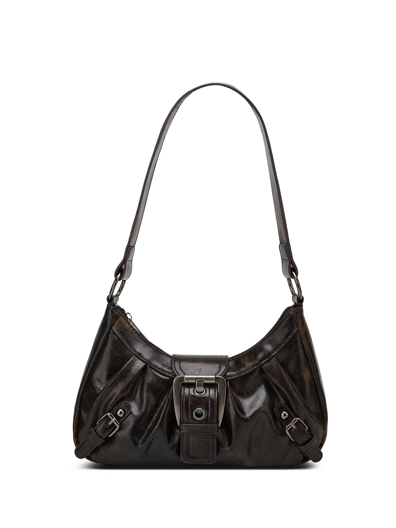 New Style Trends - Dark Retro Y2K Shoulder Bag - Outfit Ideas