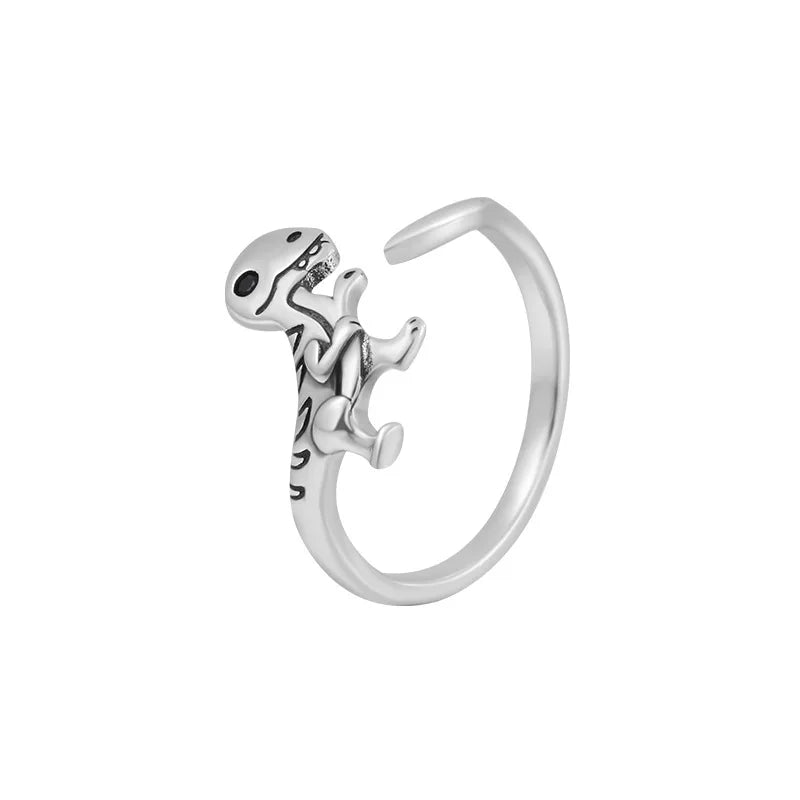 New Style Trends - Dino Bones Aesthetic Ring - Outfit Ideas