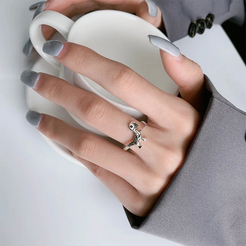New Style Trends - Dino Bones Aesthetic Ring - Outfit Ideas