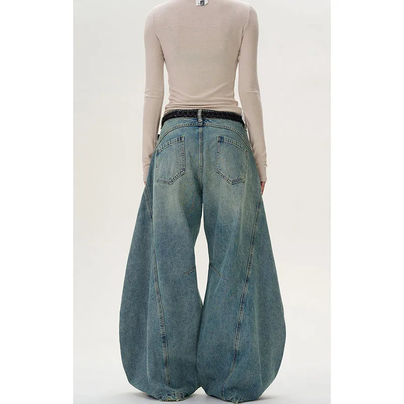 New Style Trends - Eclipse Panel Flare Edgy Y2k Jeans - Outfit Ideas