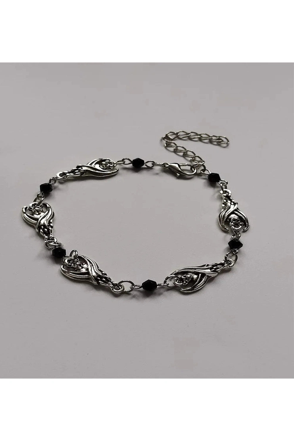 New Style Trends - Edgy Midnight Bat Charm Bracelet - Outfit Ideas