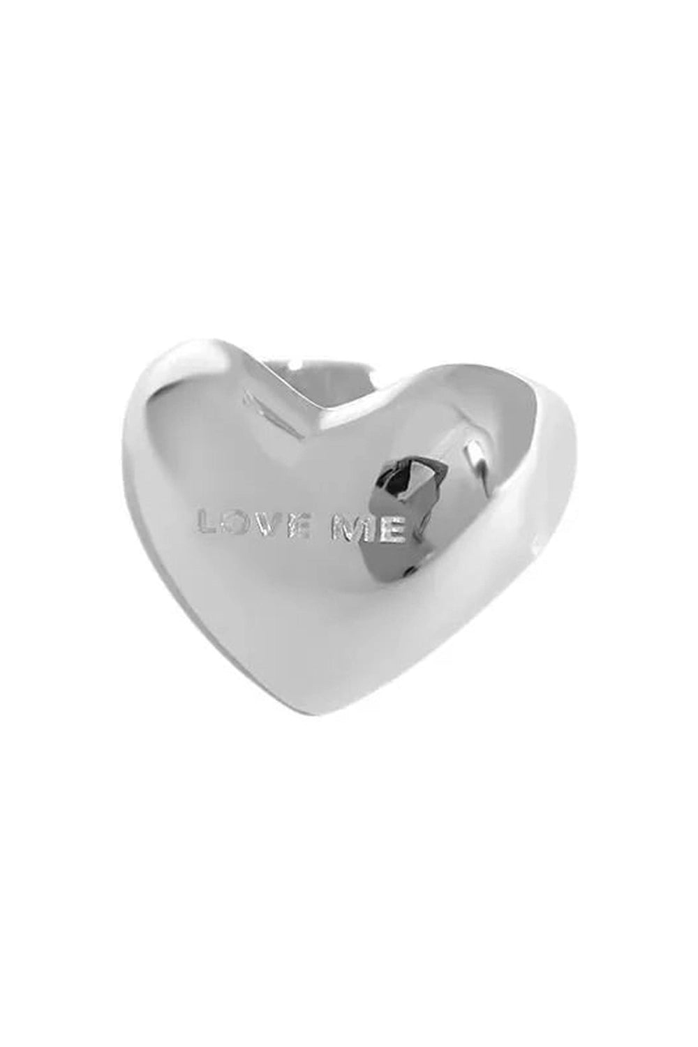 New Style Trends - Elegant Silver LOVE Heart Ring - Outfit Ideas