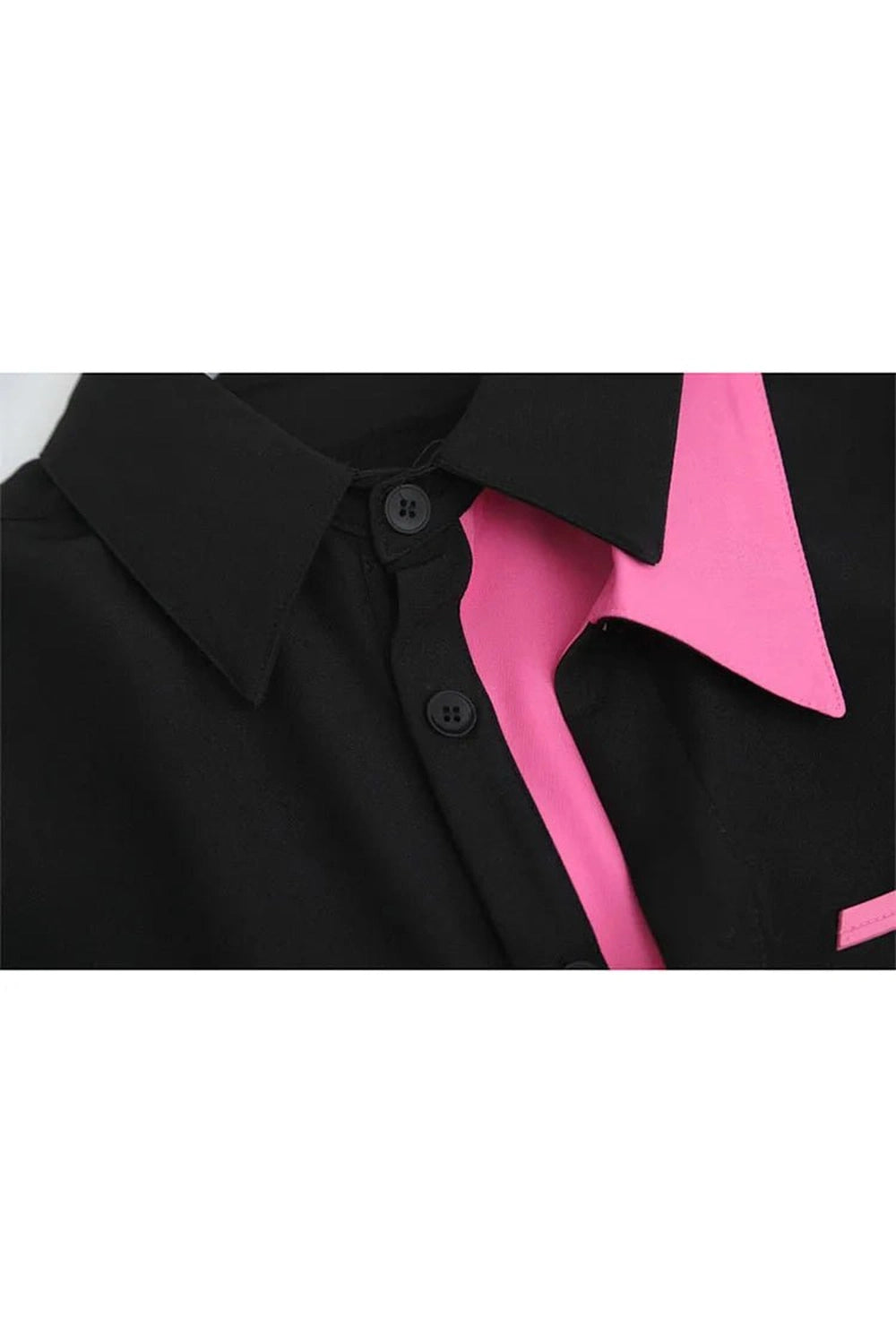 New Style Trends - Emo Neon Edgy Contrast Shirt - Outfit Ideas