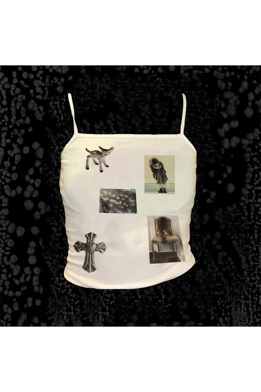 New Style Trends - Ethereal Relics Cami Alt Crop Top - Outfit Ideas