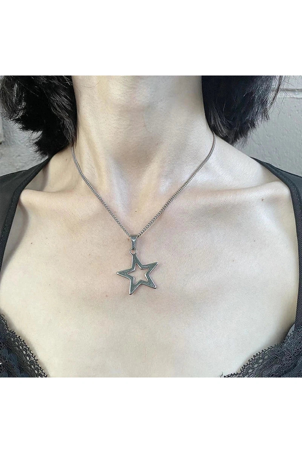 New Style Trends - Fashion Chains Star Pendant Necklace - Outfit Ideas