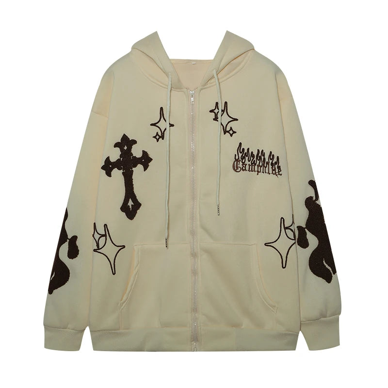 New Style Trends - Inferno Cross Street Alt Hoodie - Outfit Ideas